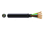 PVC 2 Core Low Voltage Cable Light Polyvinyl Chloride Sheathed Cable With Ground