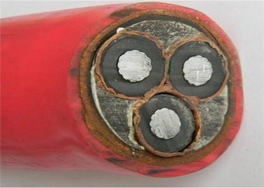 8/3AWG Split Concentric Cable XLPE Insulation PE / PVC Jacket